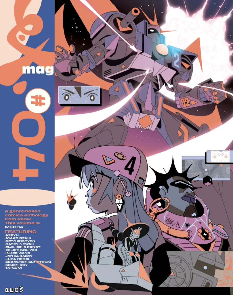 Cover of ex.mag volume 4, published by PEOW.